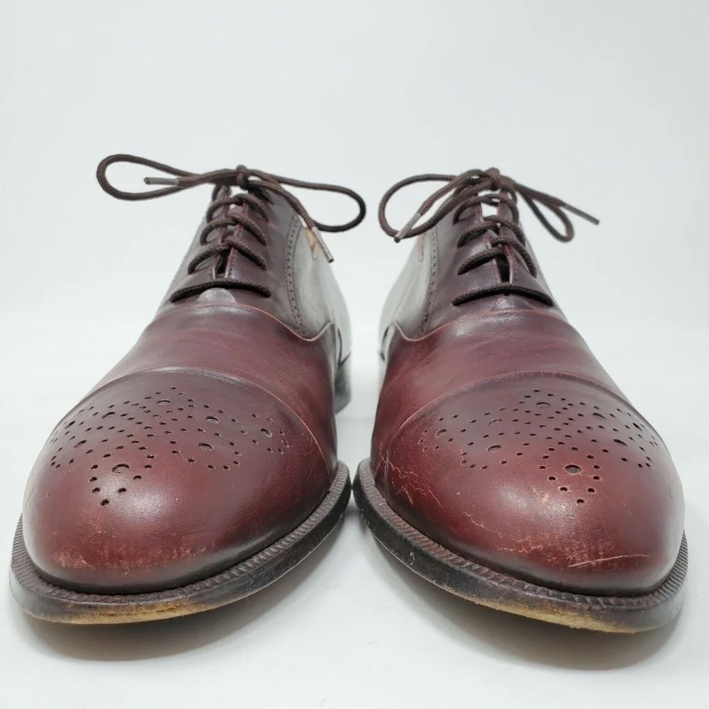 Salvatore Ferragamo Men's 8.5 D Cap Toe Shoe